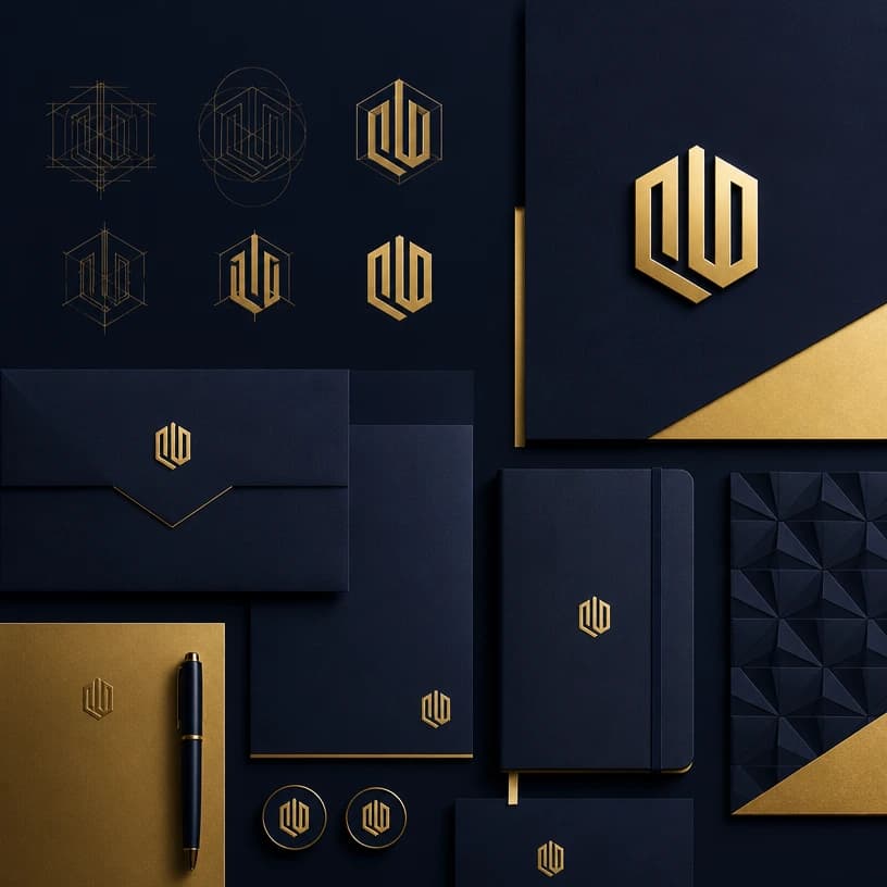 تصميم الهويات البصرية والمطبوعات
