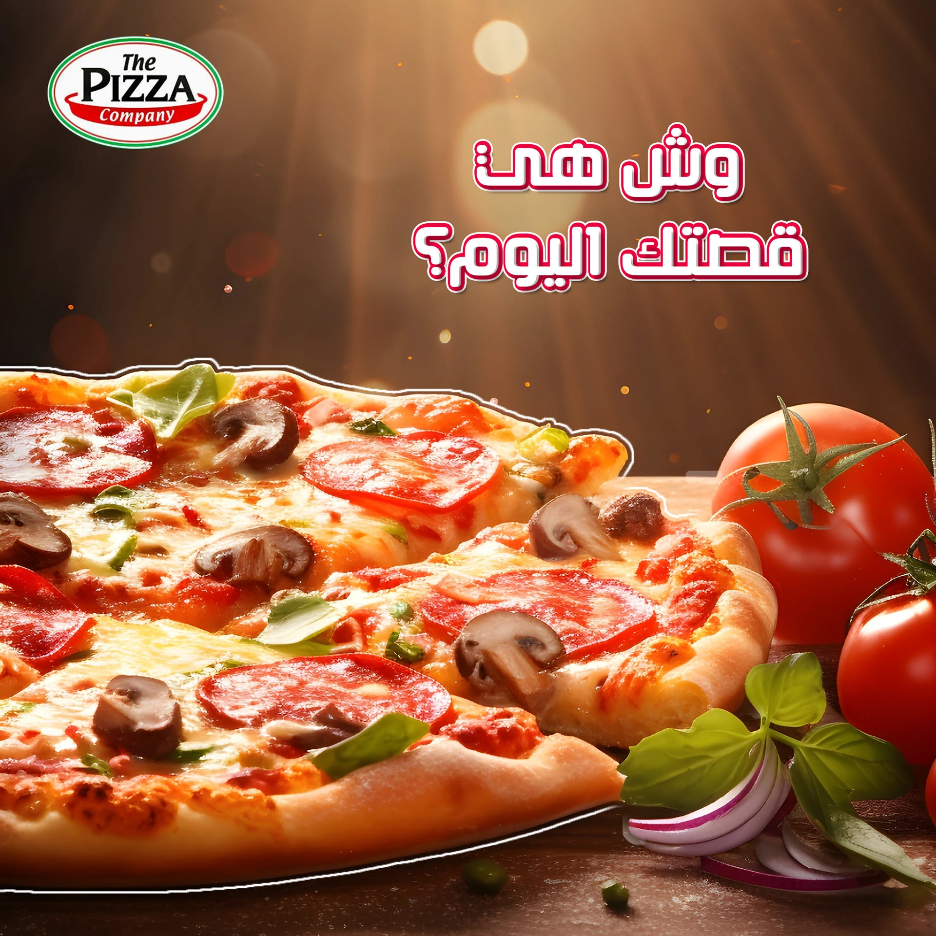 The Pizza Company - هوية بصرية مطعم - 2